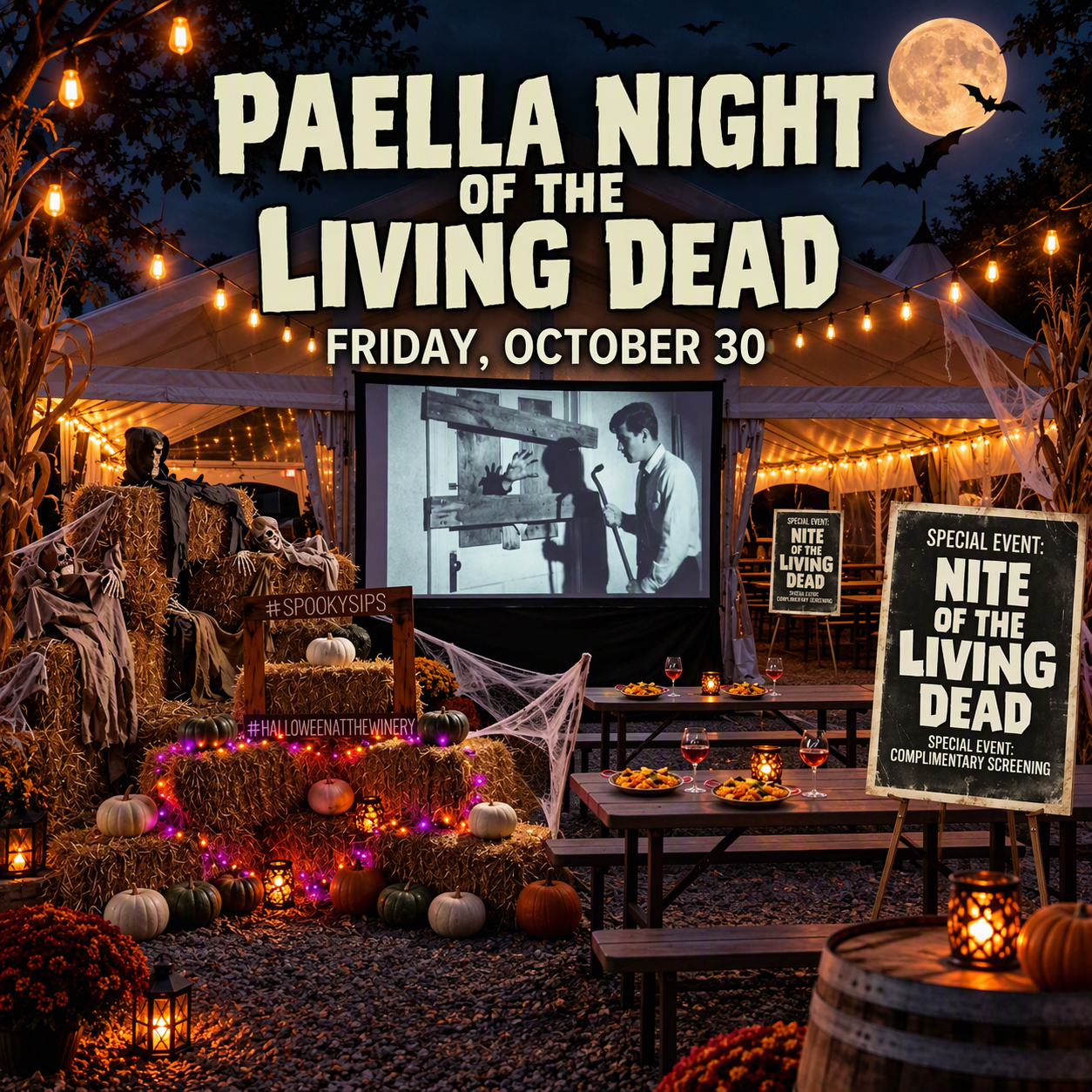 Paella Night of the Living Dead 5 pm - 9 pm in Hunterdon