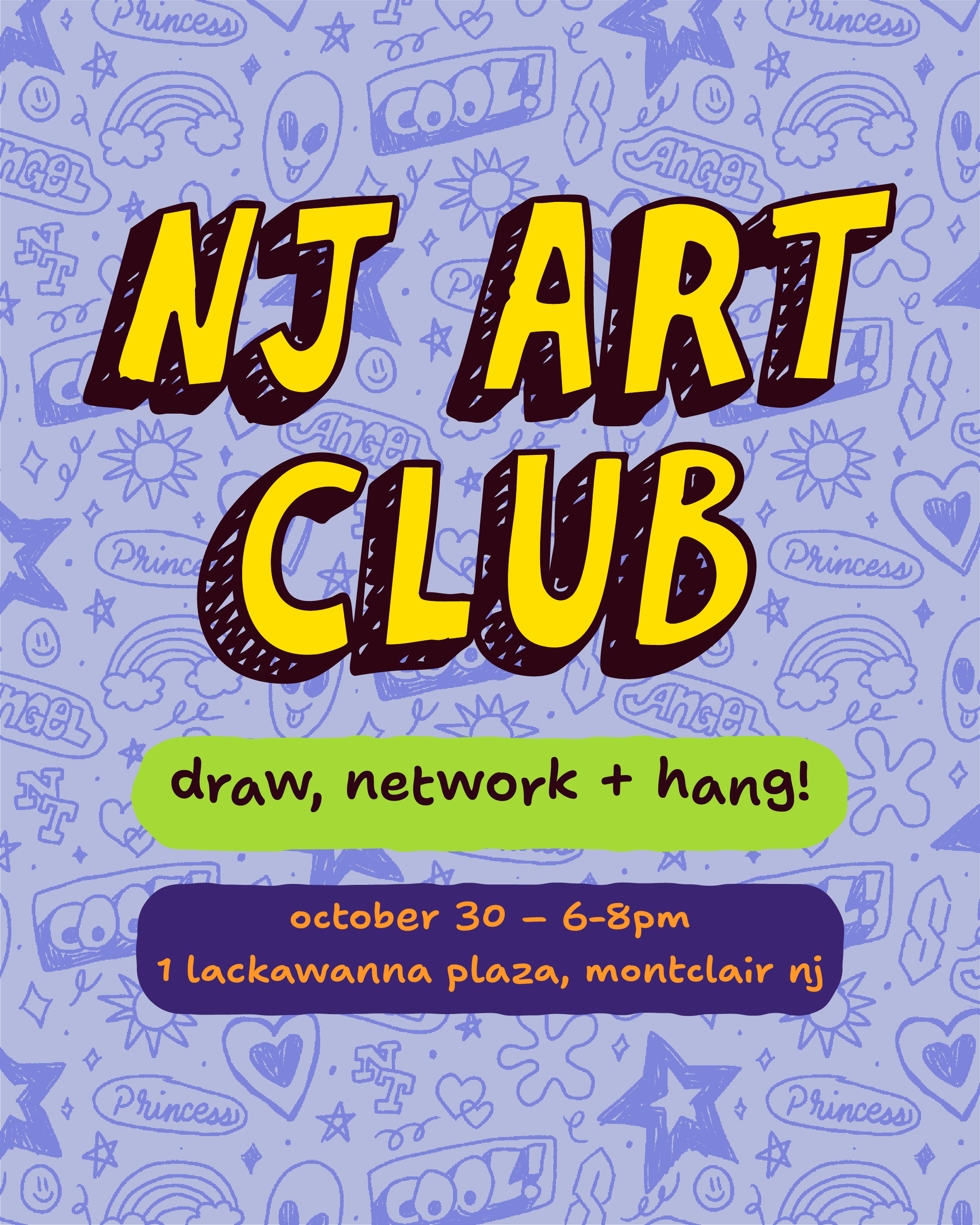 NJ Art Club – Montclair NJ – Oct. 30