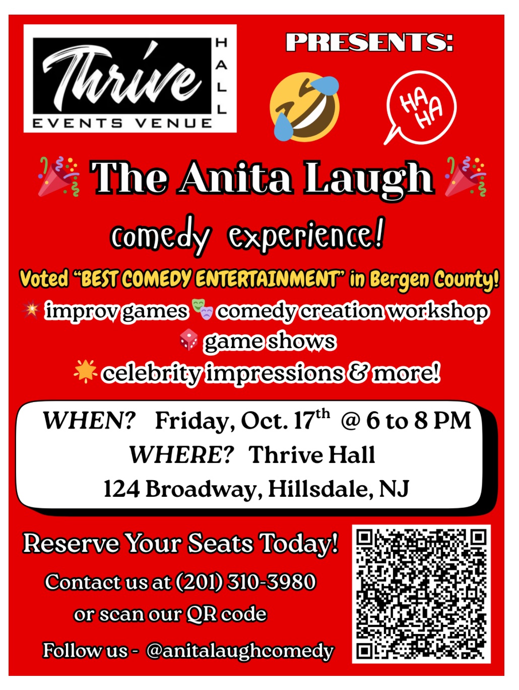 The Anita Laugh - Comedy Experience