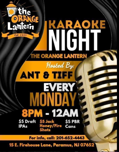Karaoke Night at The Orange Lantern