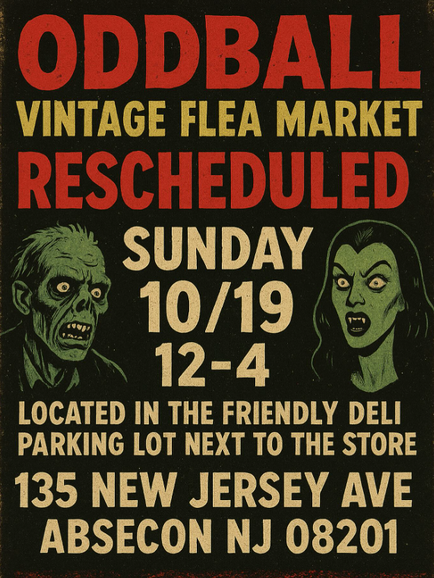 Bookery at Oddball Vintage’s Fall Flea Market!