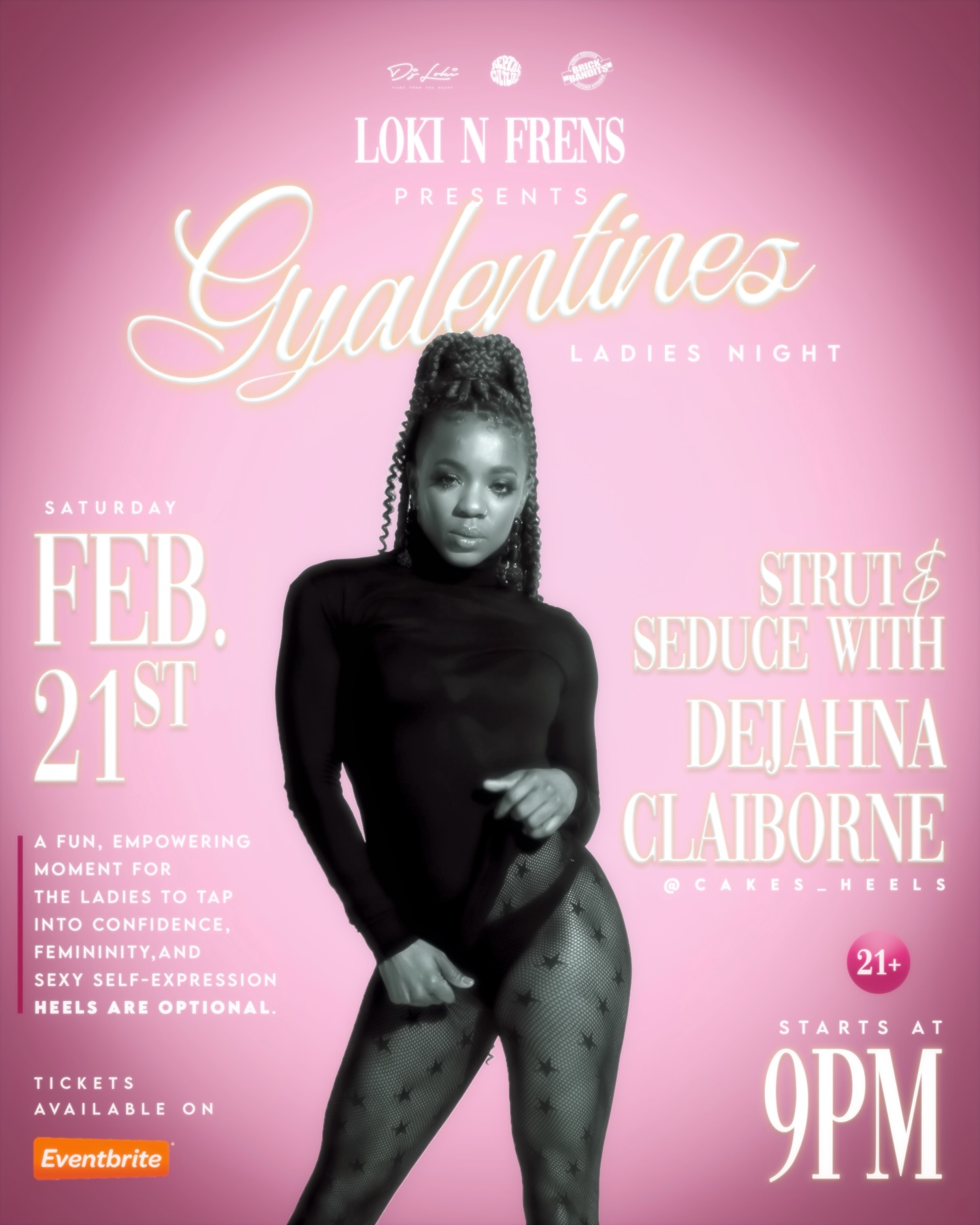 Loki N Frens Presents: Gyalentines – Ladies Night