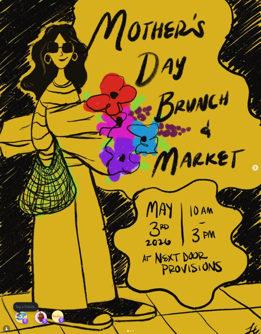MOTHER'S DAY BRUNCH MARKET - Early Mother's Day Celebration with Local Vendors and Food