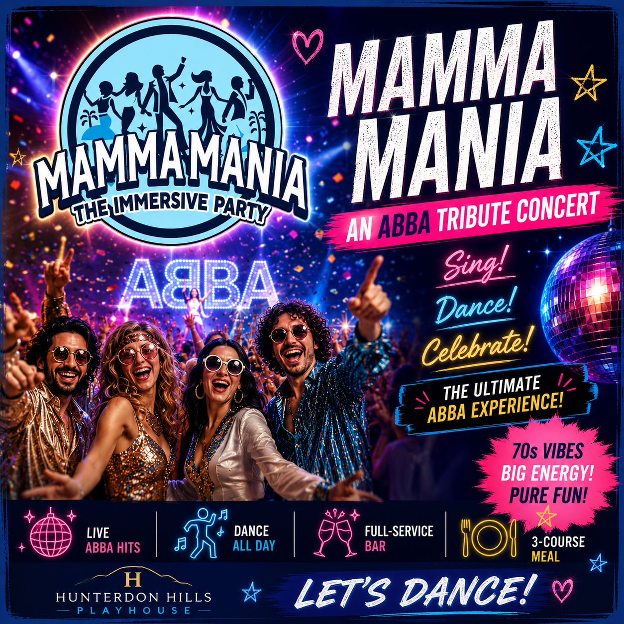 Mamma Mania the Immersive Party - ABBA Tribute Concert