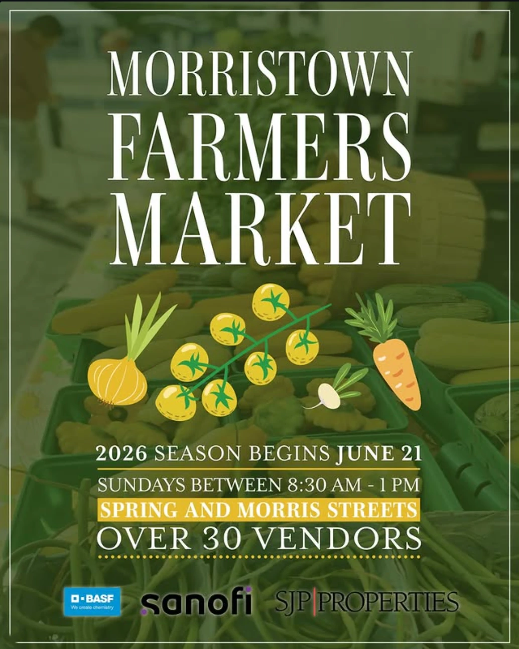 Morristown Farmers Market - Weekly Local Produce and Artisan Goods Market
