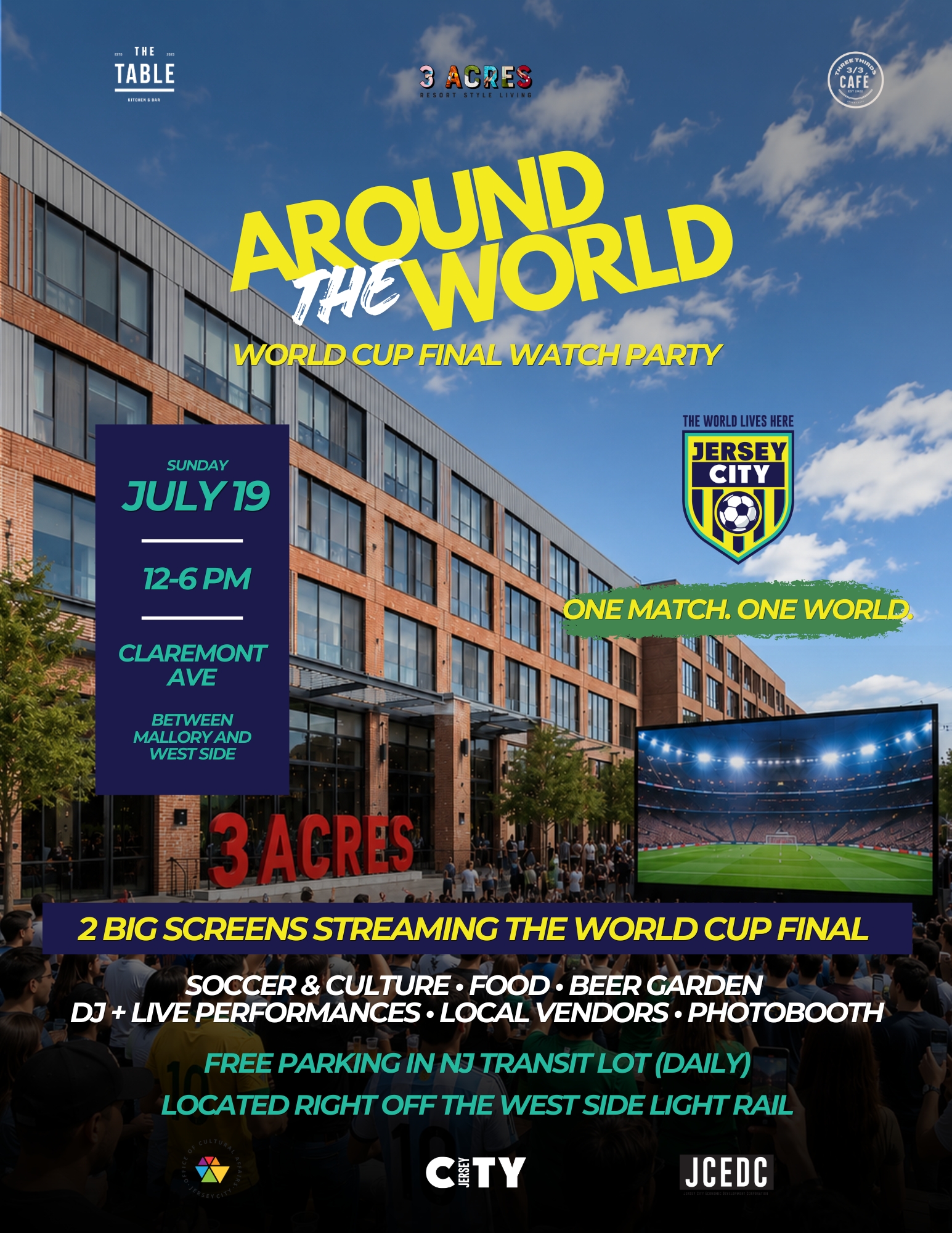 Around the World — The World Cup Final Watch Party ⚽️🌎