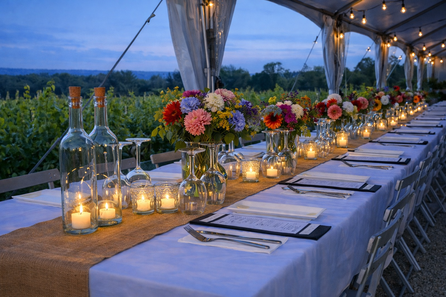 September Wine Pairing Dinner in the Vines 🌿 🍷🍁