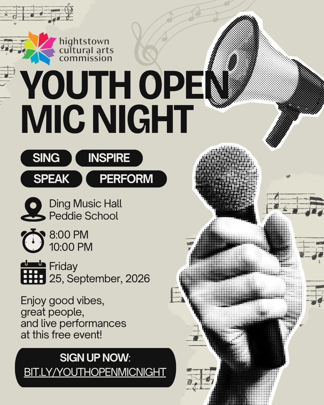Youth Open Mic Night in Mercer