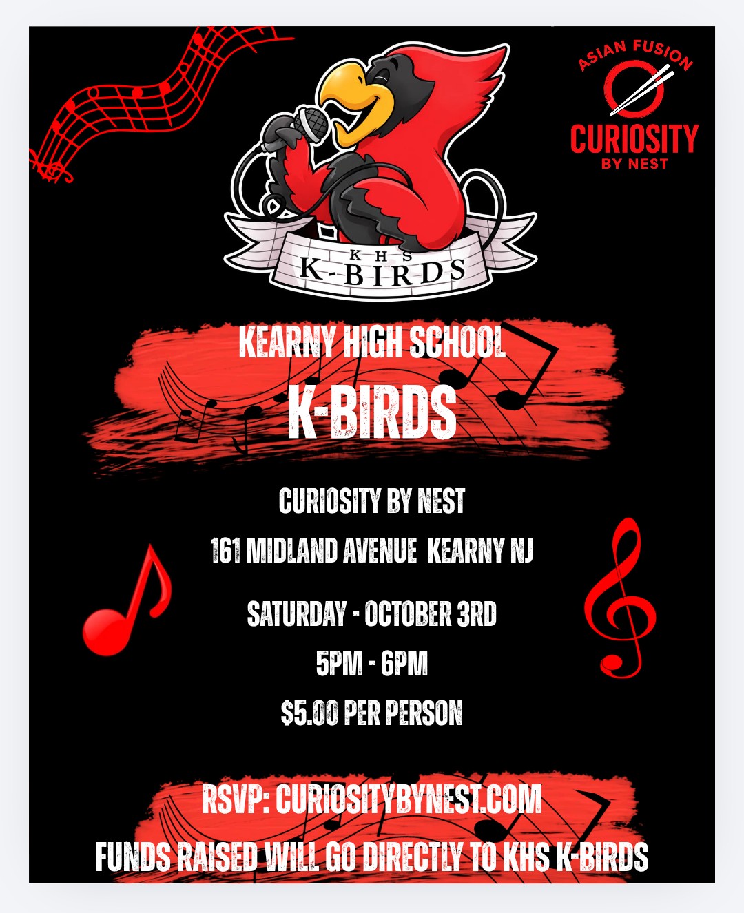 Kearny High School KBirds at Curiosity by Nest in Kearny