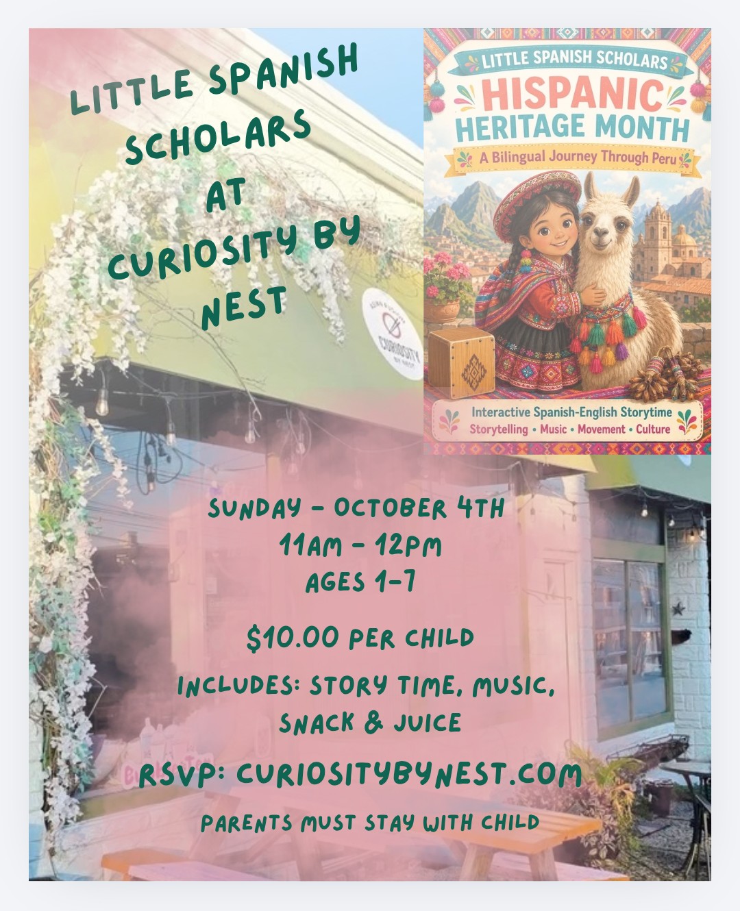 Little Spanish Scholars at Curiosity by Nest in Kearny