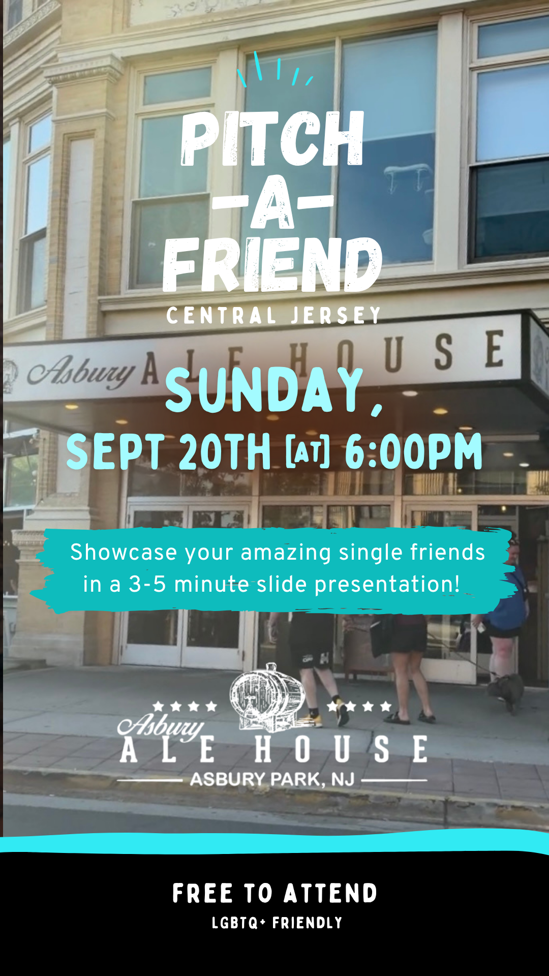 Pitch A Friend/Singles Mixer @ Asbury Park in Asbury Park