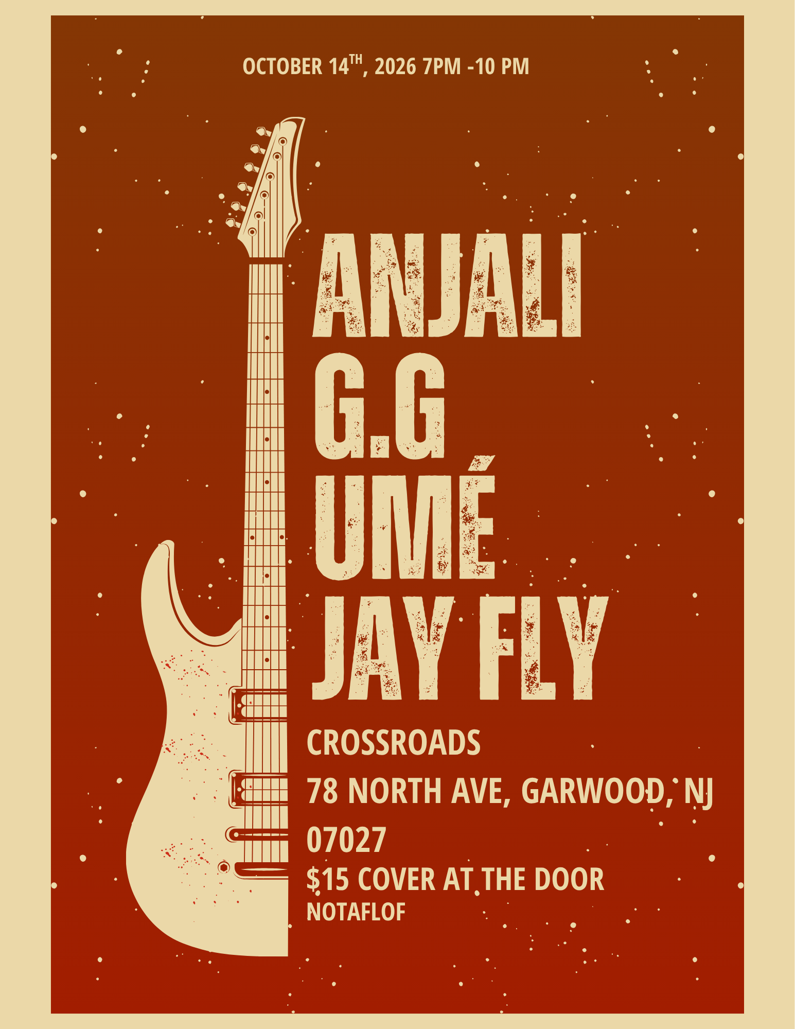 R&B/Pop at The Crossroads in Garwood, NJ in Union