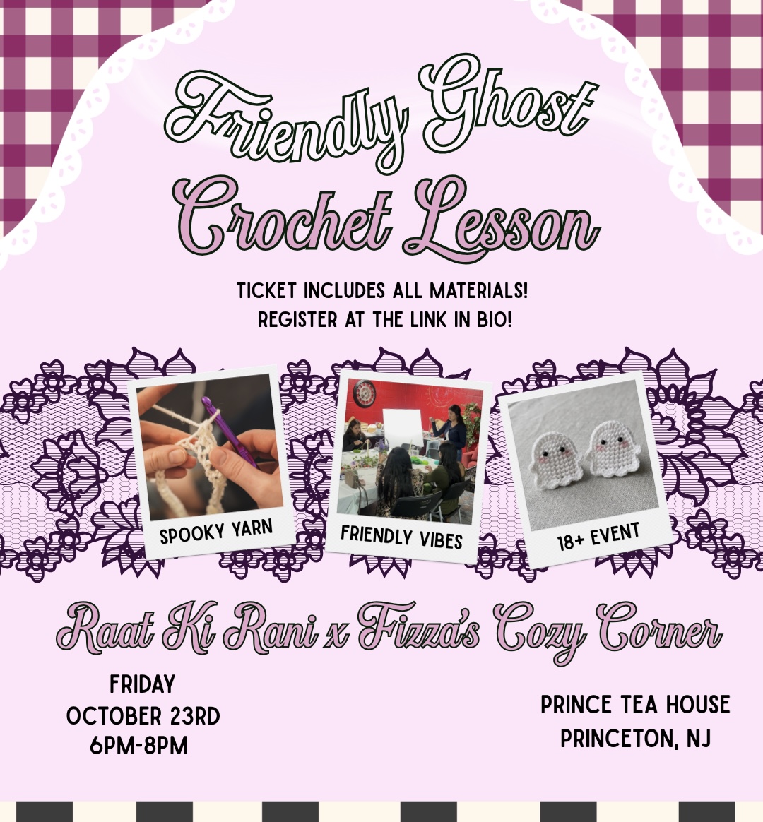 Friendly Ghost Crochet Lesson in Princeton 18+