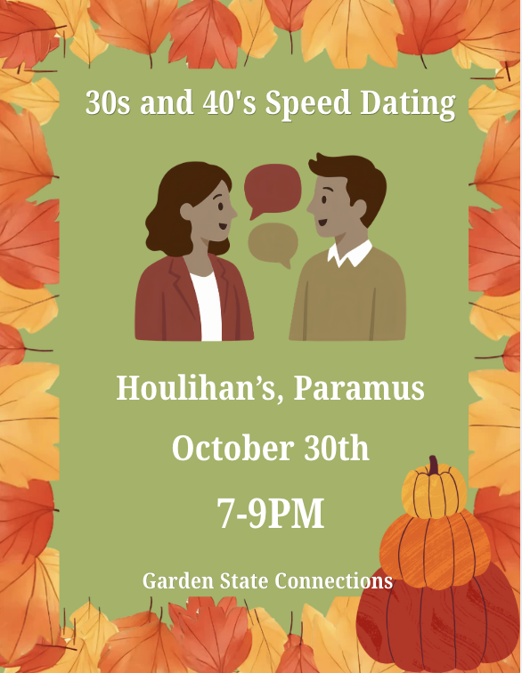 Speed Dating for 30s & 40s | Paramus in Bergen