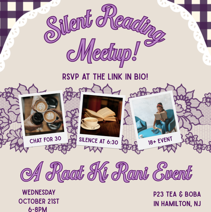 Silent Reading Meetup in Hamilton Township