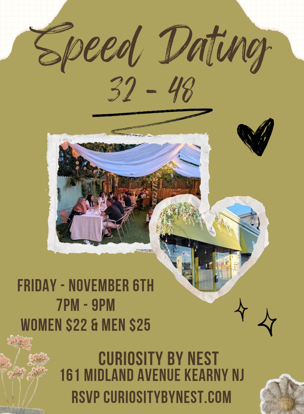 Speed Dating - Ages: 32-48 in Hudson